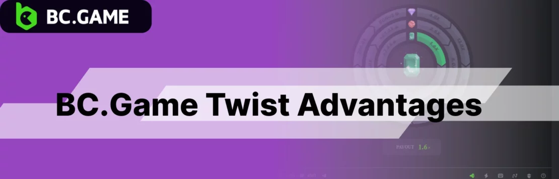 Advantages of the Twist game